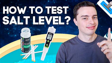 how to test salt in soft water|testing salt levels in water.